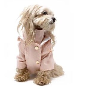 MIAMORE PETS Dog Raincoat / Parka - Blush XS